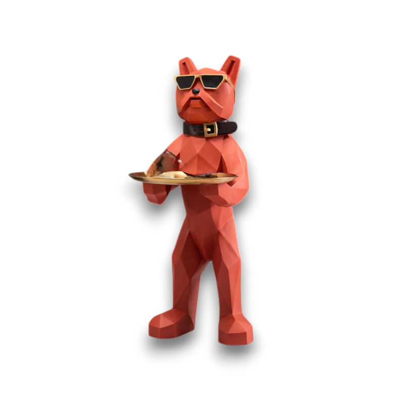 Large Bulldog Hookah Display Stand