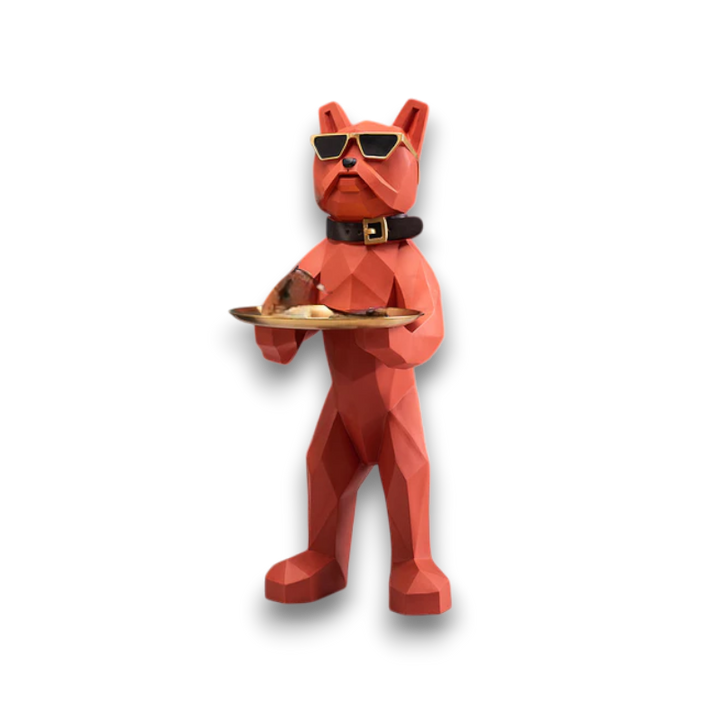 Large Bulldog Hookah Display Stand