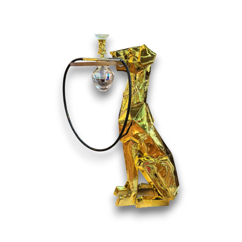 Large 36 Inch Dobermann Dog Hookah