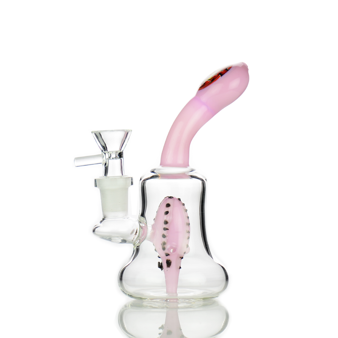 6.5" Slime Tube Shower Water Pipe with 14mm Bowl