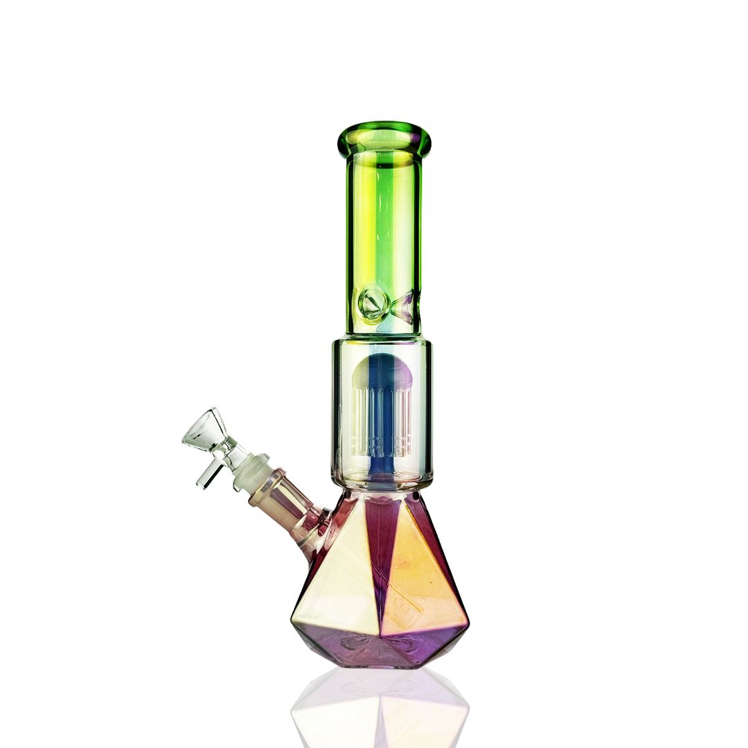 10-Inch Diamond Beaker Perc Water Pipe