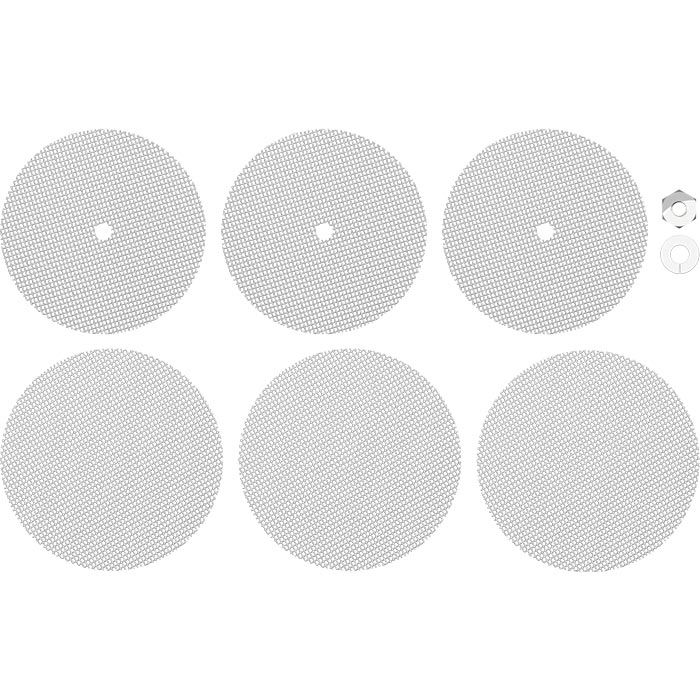 Volcano Solid Valve Normal Screens 3+3 Set