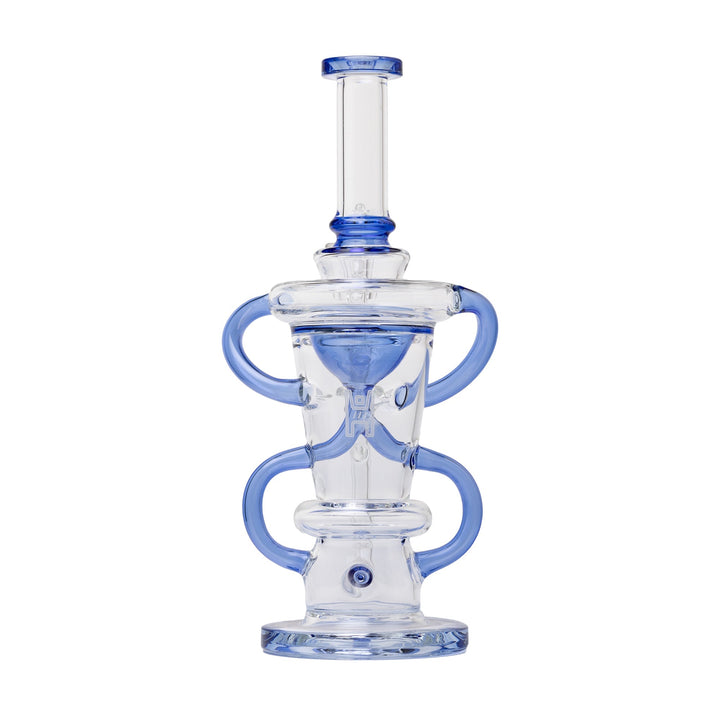 10.25 Inch Straight Recycler Dab Rig - Borosilicate