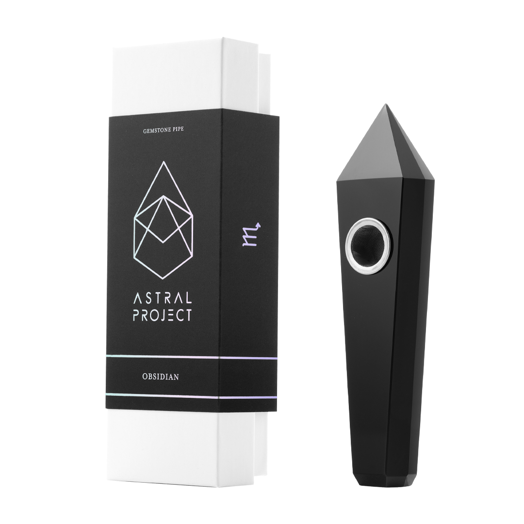 Astral Project 4.25 Inch Gemstone Hand Pipe
