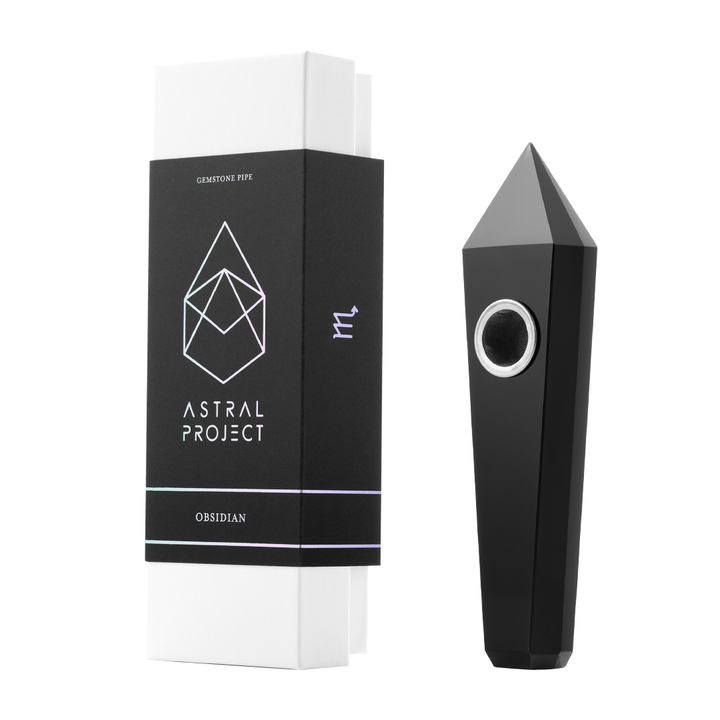 Astral Project 4.25 Inch Gemstone Hand Pipe
