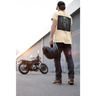 Off-white Rider’s Half Sleeve T-shirt Soft Cotton Blend