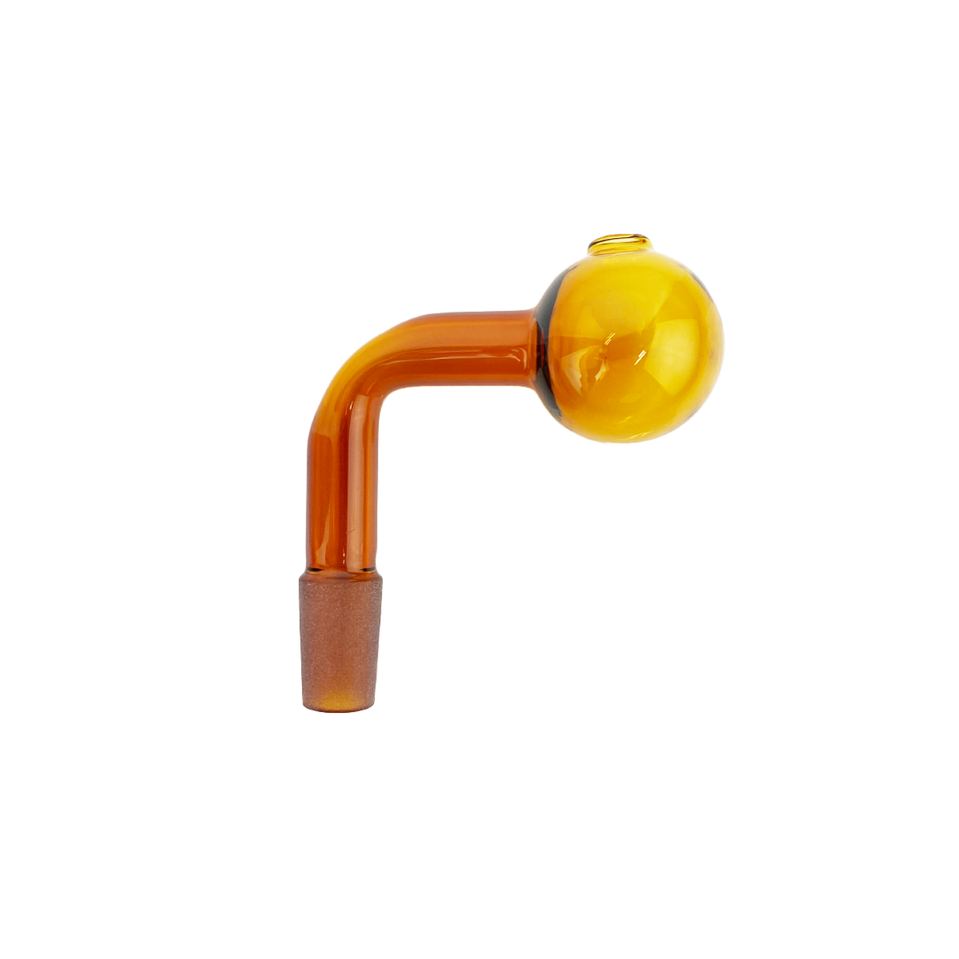 14mm Amber Glass Oil Burner Attachment