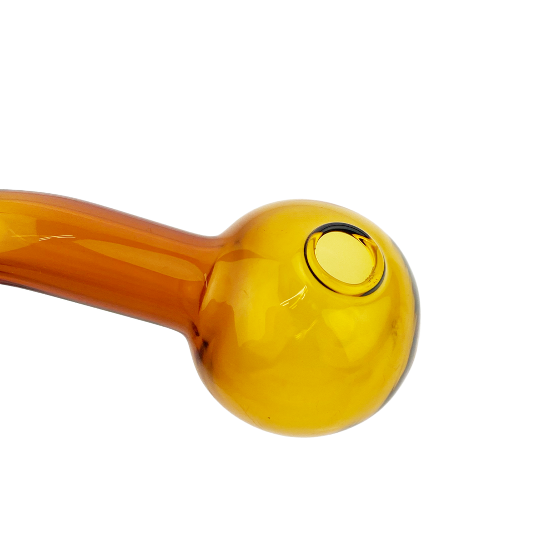 14mm Amber Glass Oil Burner Attachment