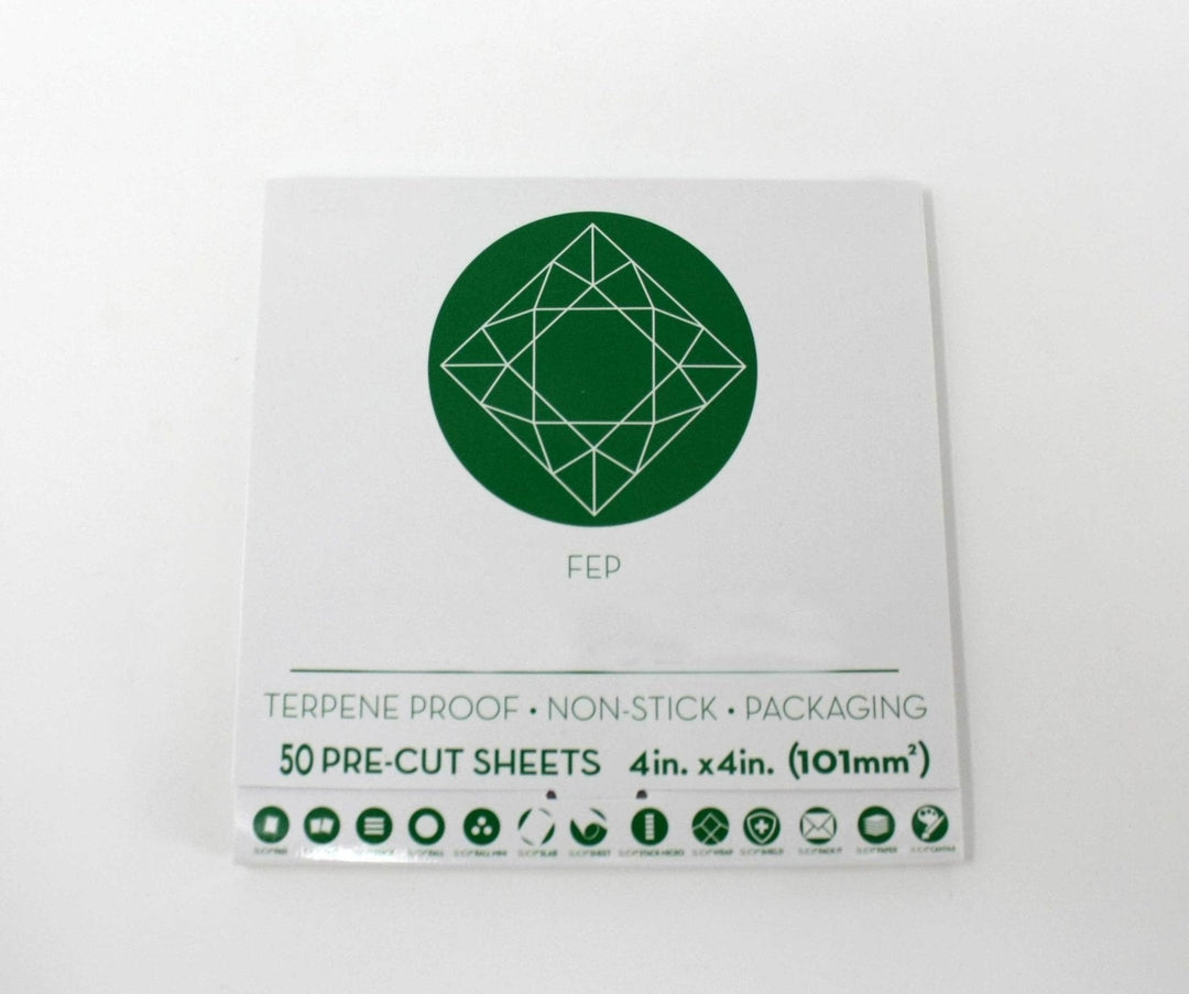 Oil Slick Clear FEP Concentrate Storage Sheets 50 Pack