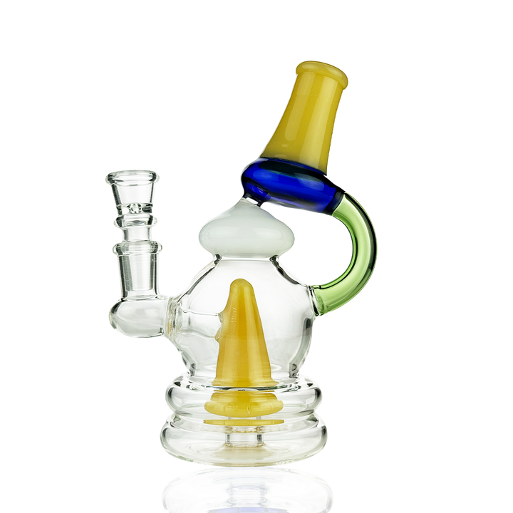 Compact 7-Inch Recycler Water Pipe