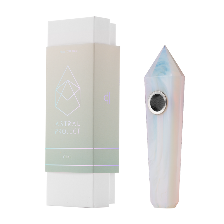 Astral Project 4.25 Inch Gemstone Hand Pipe