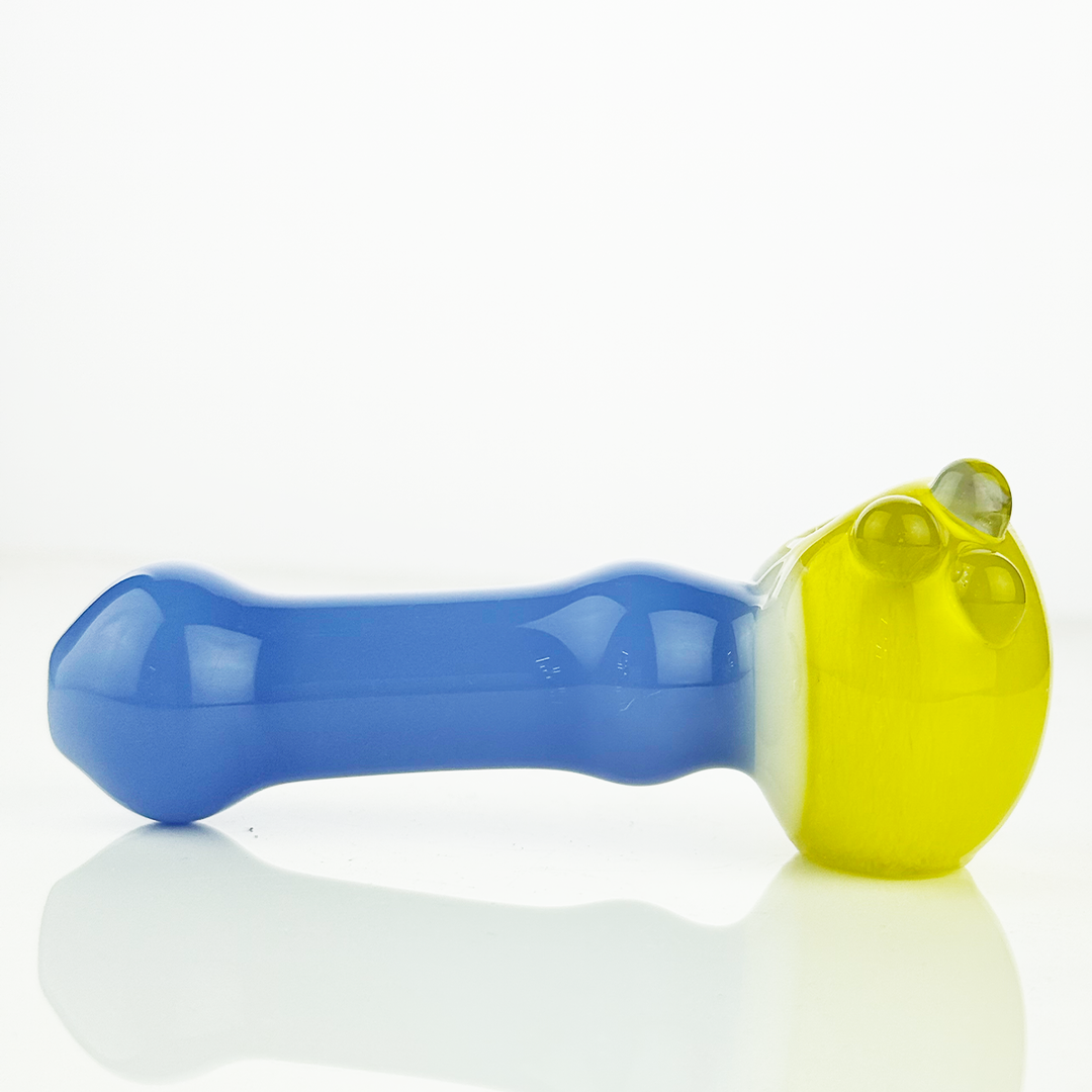 4.5 Inch Frit Glass Spoon Hand Pipe