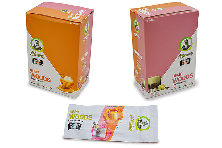 Afghan Hemp Fusion Double Flavor Blunt Wraps