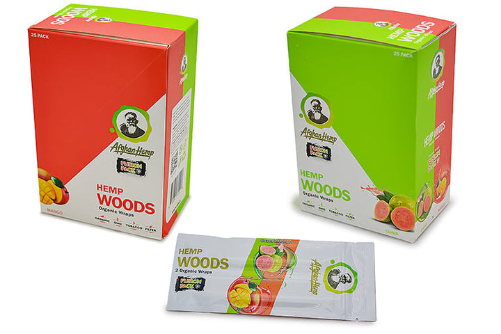 Afghan Hemp Fusion Double Flavor Blunt Wraps
