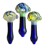 4.5" Glass Spoon Pipe with Twisting Head Design