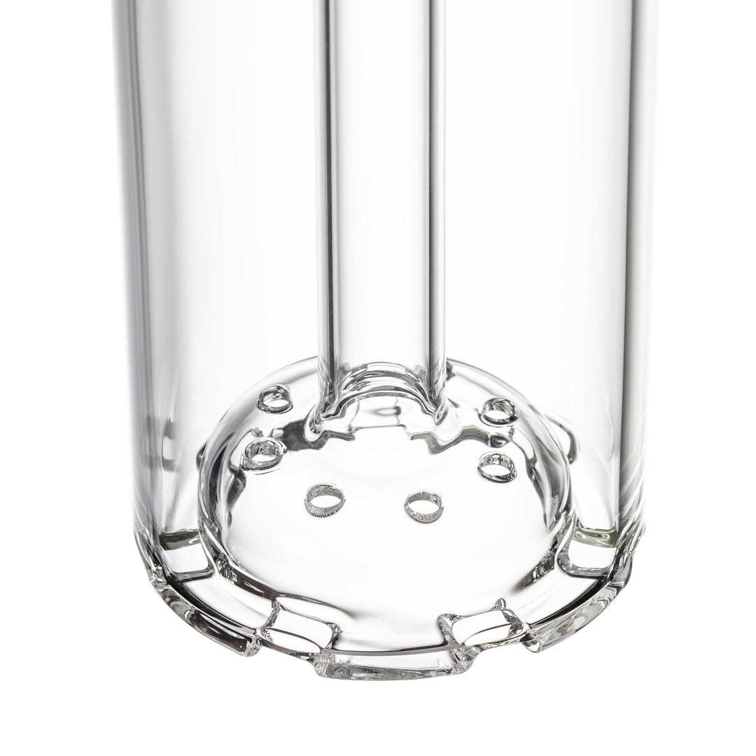 Piston Gravity Water Pipe with Disc Perc