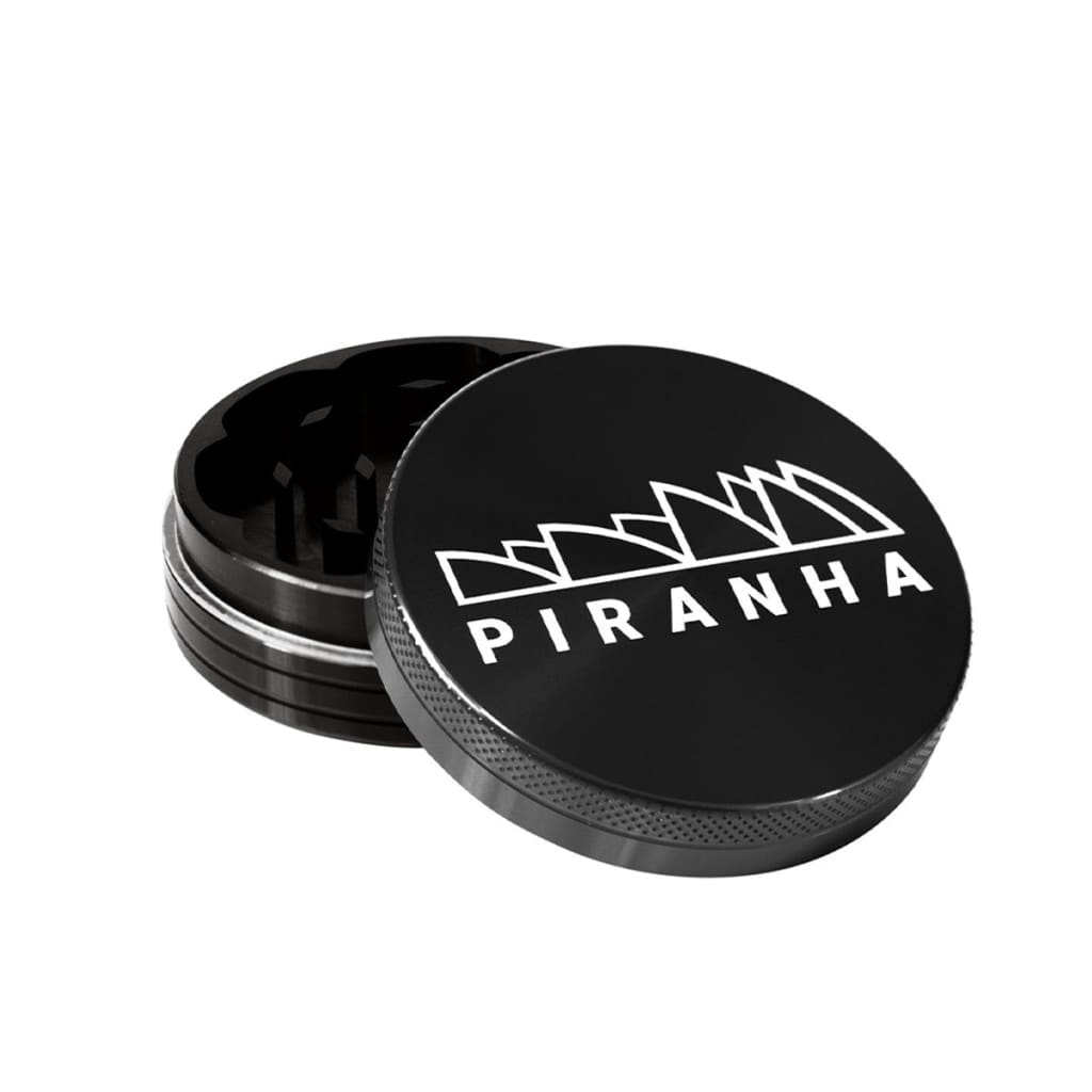 Compact Piranha Aluminum Grinder For Dry Herbs