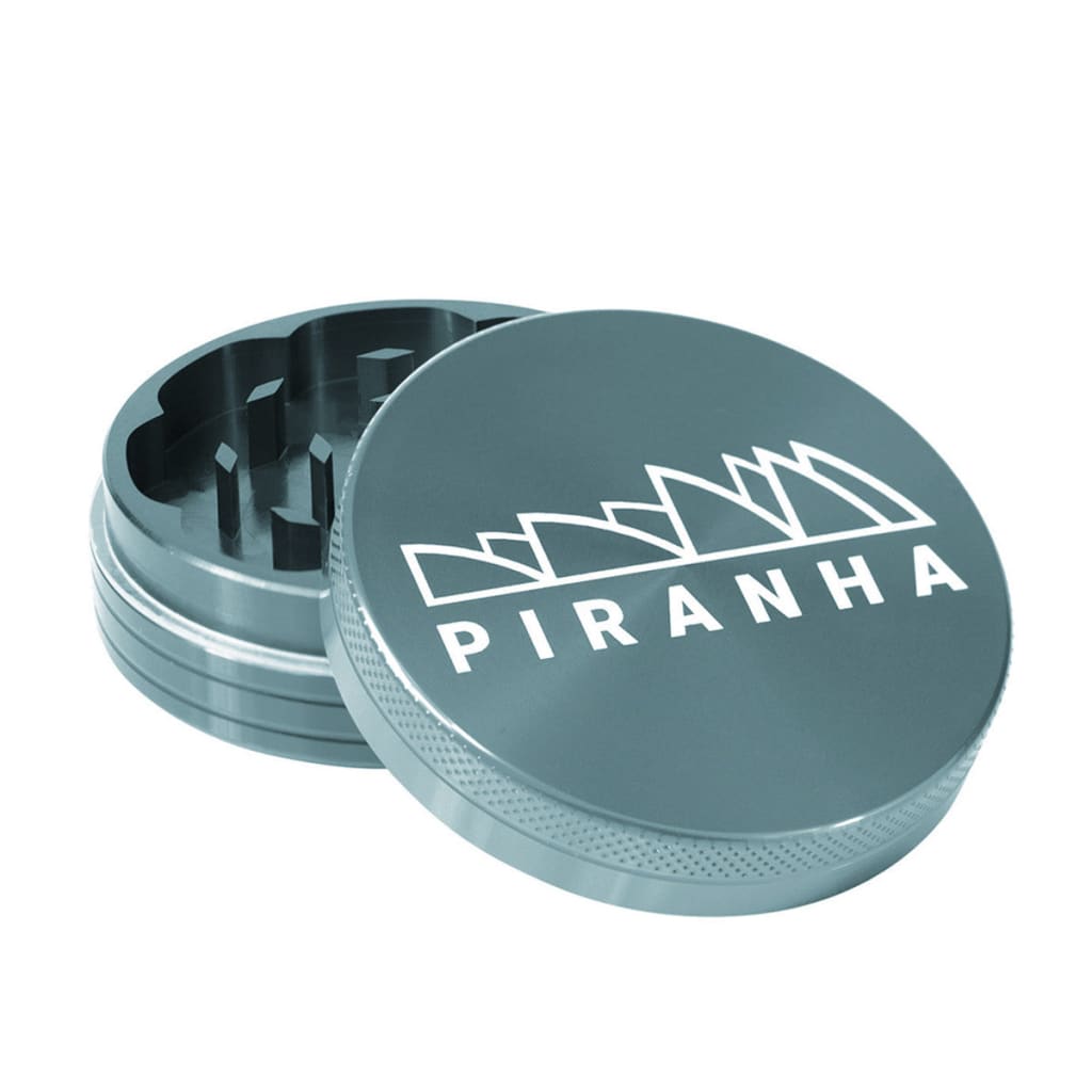 Piranha, Aluminum 2 Piece Grinder, 3.in