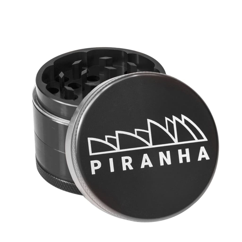 Piranha, Aluminum 3 Piece Grinder, 2.2in 56mm