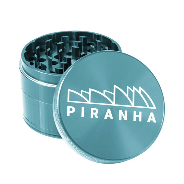 Piranha Aluminum Grinder With Strong Magnetic Lid