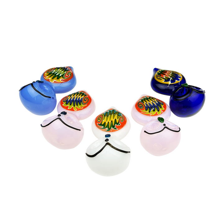 4.5 Inch Owl Slime Tube Hand Pipe