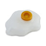 Poached Egg-shaped Glass Pipe for a Sunny Experience