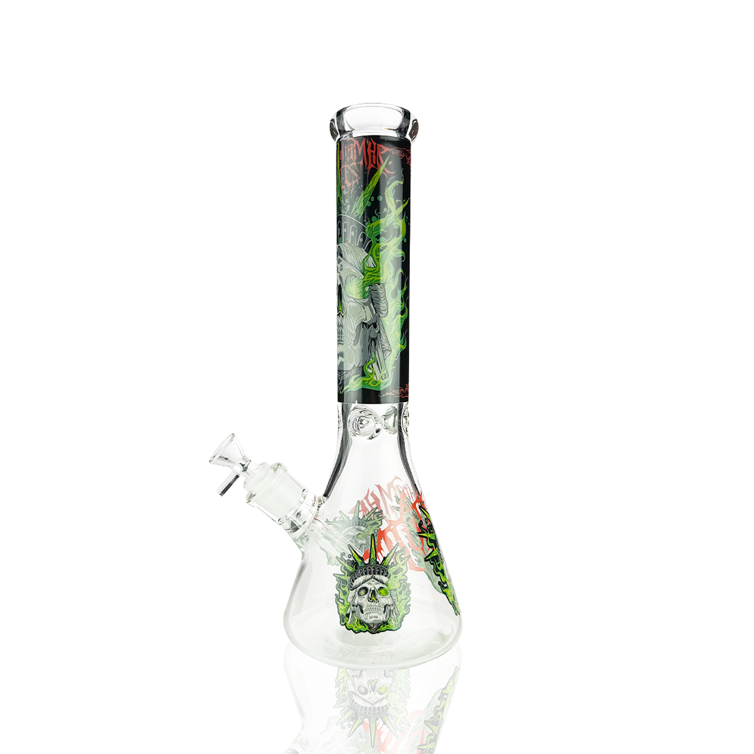 Classic 14" Beaker Water Pipe 14mm Bowl