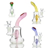 6.5" Slime Tube Shower Water Pipe with 14mm Bowl