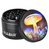 Mystical Mushroom Design Grinder With Sifting Screen - Pulsar Artist Series