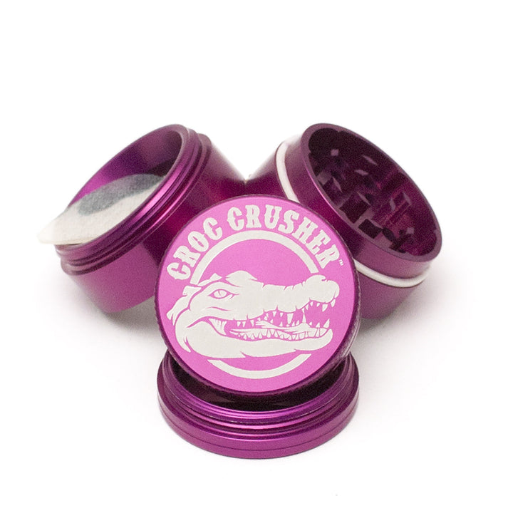 Compact Croc Crusher 1.5" 4-Piece Dry Herb Grinder