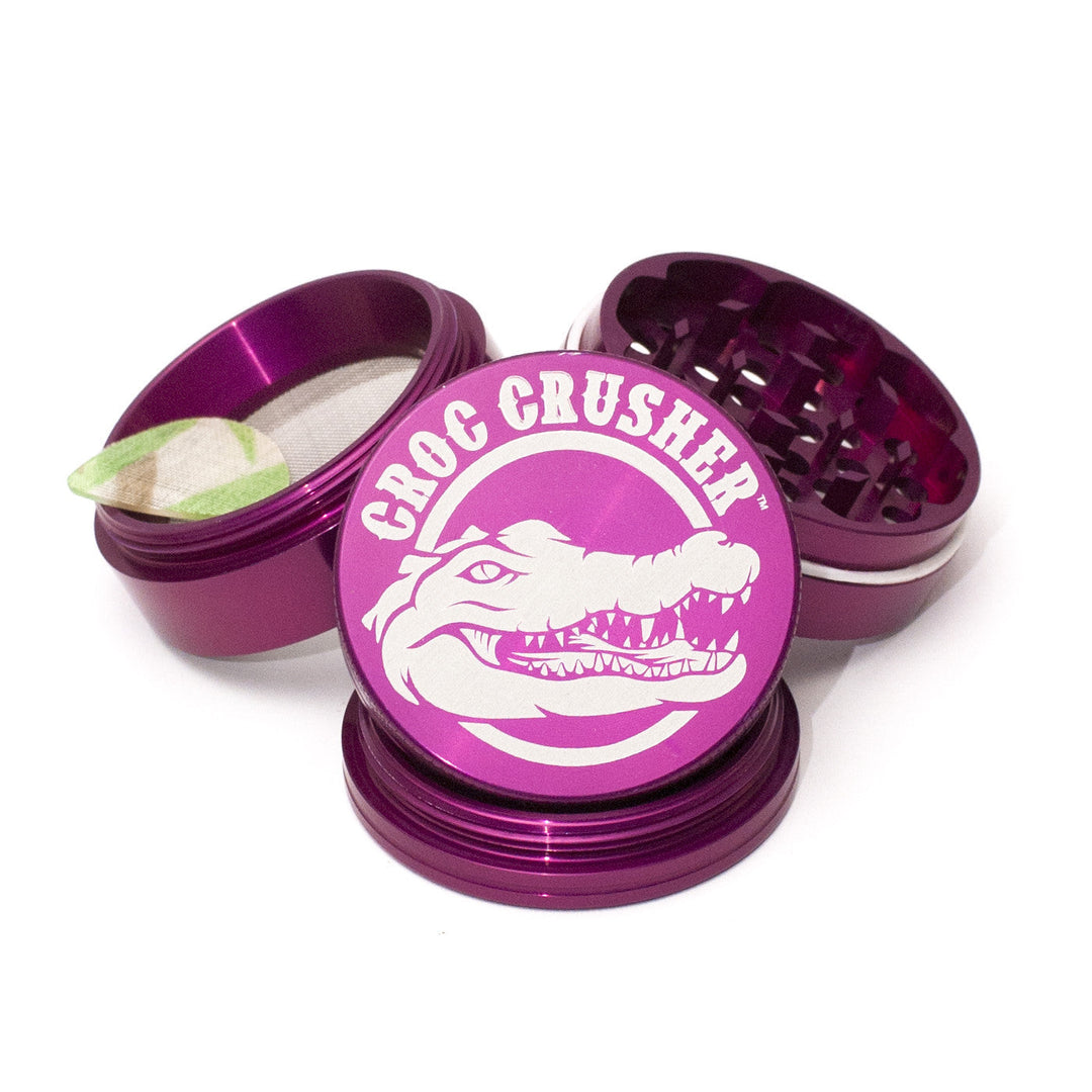Croc Crusher 2.2 Inch 4-Piece Herb Grinder