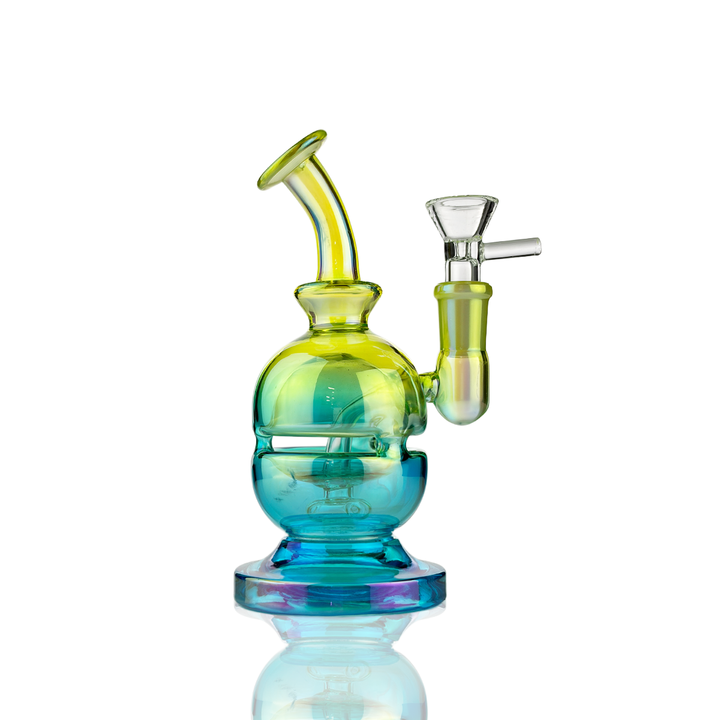 6 Inch Electroplated Recycler Water Pipe