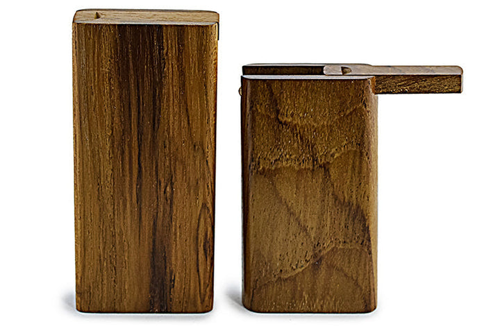 Solid Teak Wood Dugout with Sliding Top