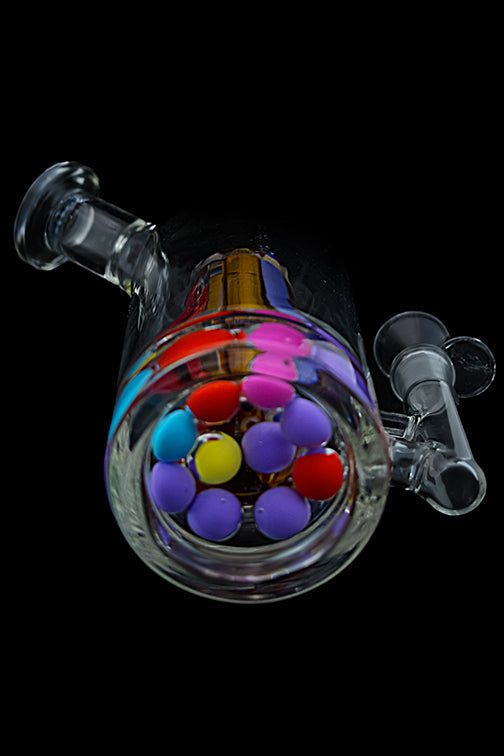 7.5-Inch Capsule Glass Water Pipe with Surprises