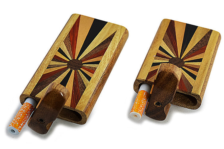 Teak Wood Swivel Dugout - Small & Large