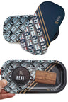 Holographic Slim Rolling Tray Kit with Grinder