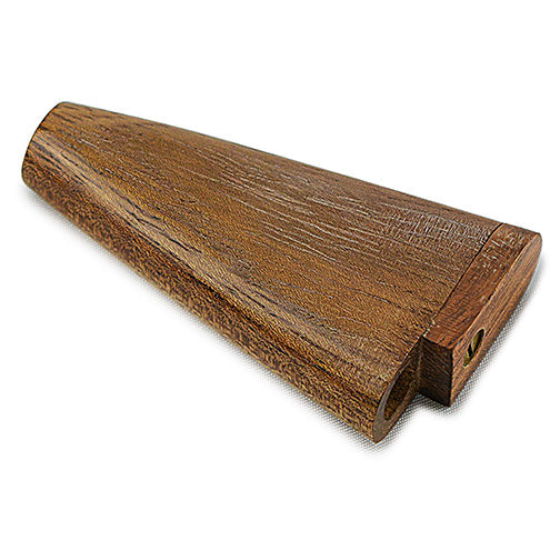 Exotic Wood Dual Joint Holder Swivel Pipe