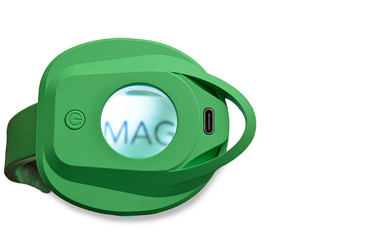 LED Magnifying Grenade Stash Jar