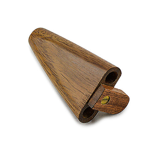 Exotic Wood Dual Joint Holder Swivel Pipe