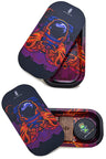 Space King Holographic Rolling Tray Kit with Grinder
