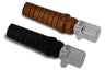 Compact Glass Chillum with Wooden Mouthpiece