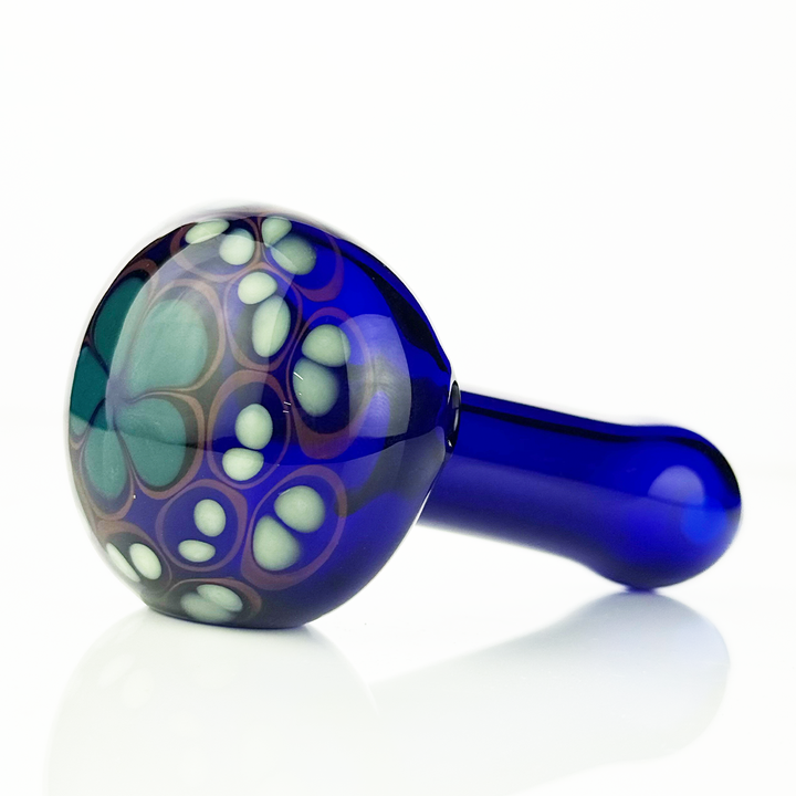 4.5" Artistic Head Color Tube Glass Pipe