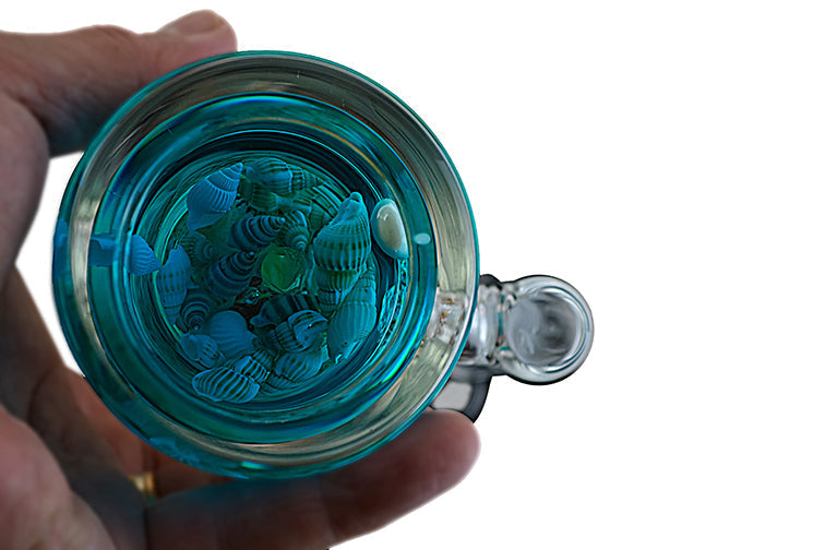 7.5-Inch Capsule Glass Water Pipe with Surprises