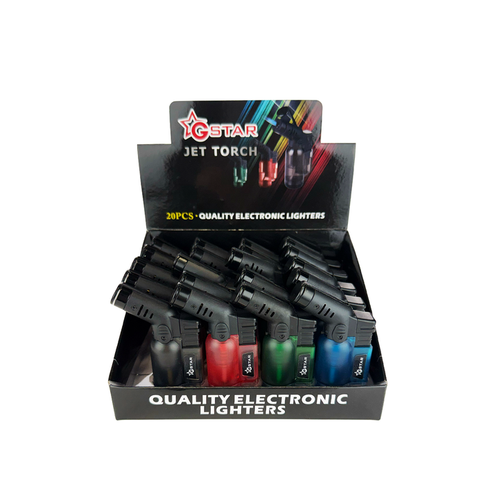 Gstar 20-Piece Display Jet Torch Pack