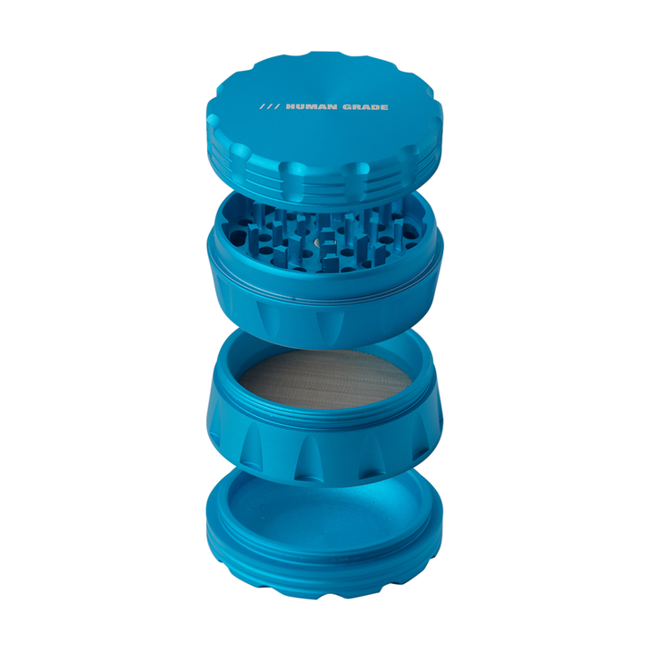 Human Grade 2.5" 4-Piece Dry Herb Grinder