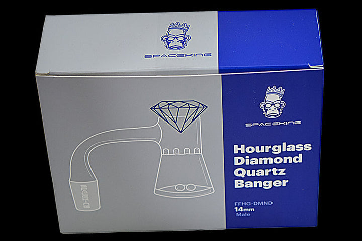 Space King Hourglass Banger Kit with Diamond Cap