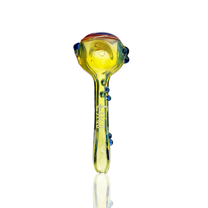 4.5" Wig Wag Art Glass Hand Pipe