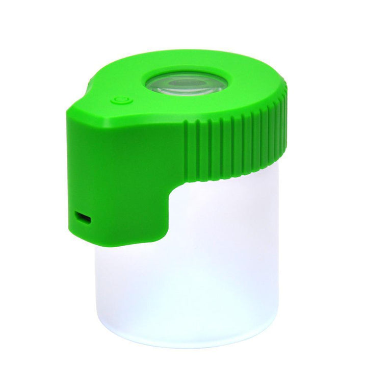 Rechargeable LED Magnifying Stash Jar