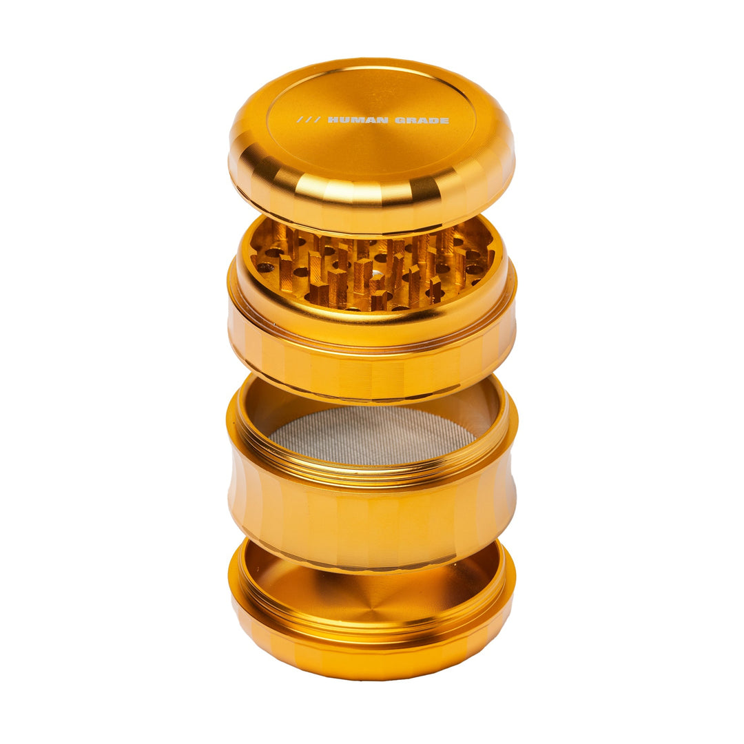 Human Grade Ergonomic 2.5 Inch 4-Piece Grinder