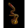 Rasta Swirl Bubbler Glass Water Pipe 6 Inch